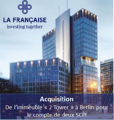 Acquisition 2Tower Berlin La Francaise