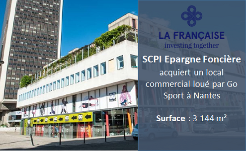 Acquisition Go Sport Epargne Fonciere